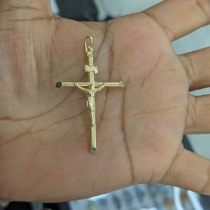 10kt Real Gold Cross Pendant